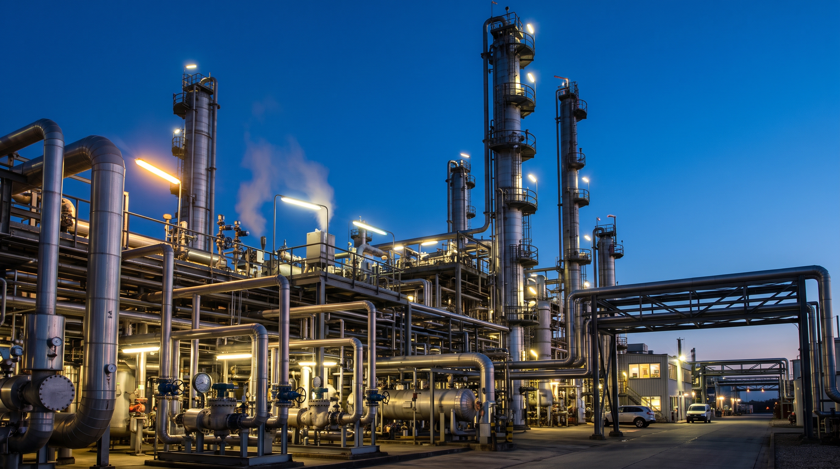 Industrial chemical processing facility