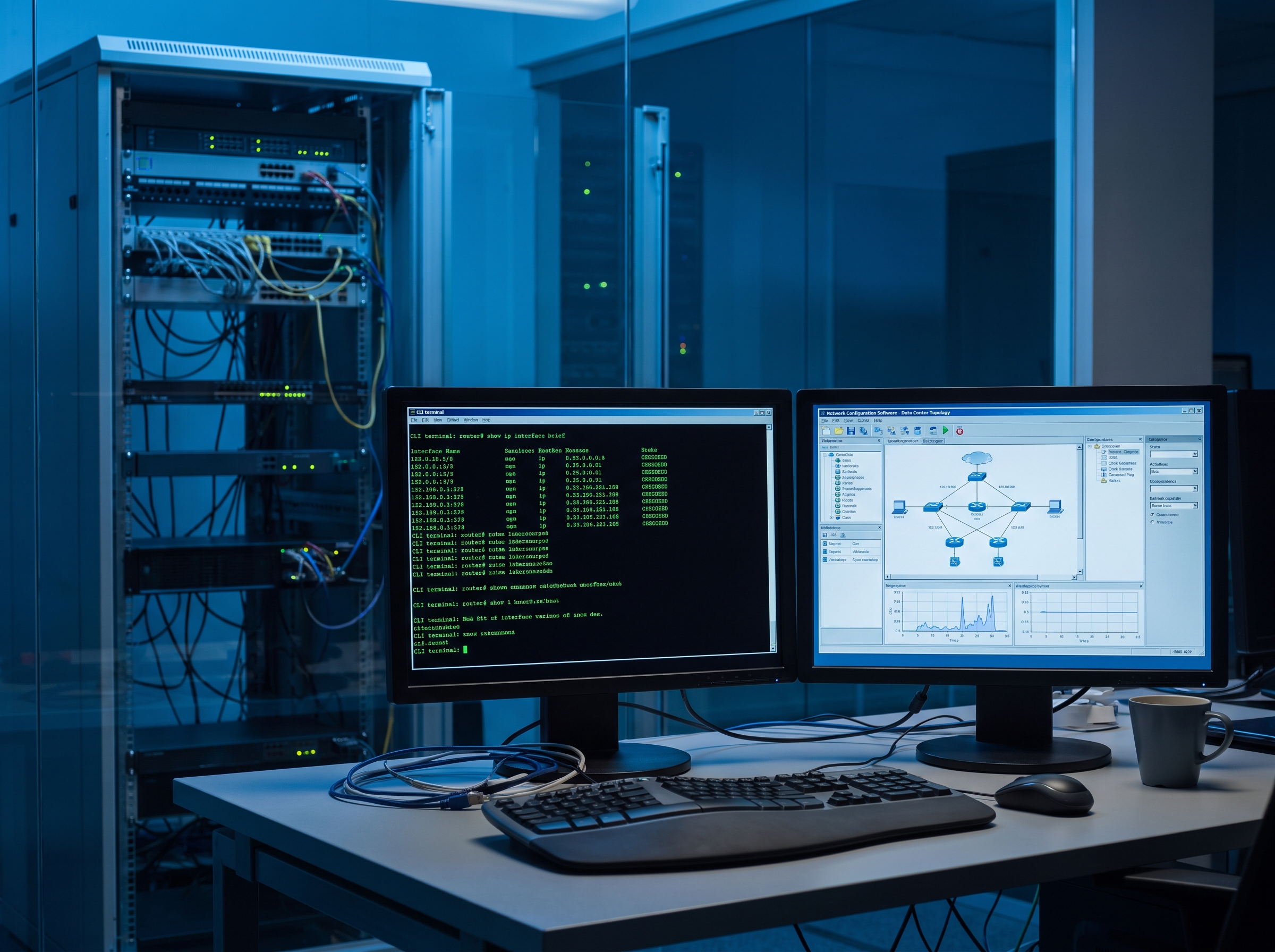Network engineering workspace